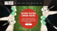 Desktop Screenshot of detourcompanytheatre.org